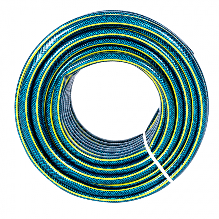 Furtun cu insertie 4 straturi, presiune 24 bar, dimensiune 3/4'', lungime 30 M, Micul Fermier [2]