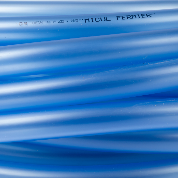 Furtun de irigatii transparent, 1 tol (24 mm), 50 m lungime, Micul Fermier GF-0842 [3]