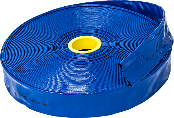 Furtun Plat Hydro-Drip cu Inserție din Fire de Poliester - 3 Inch, 50m, Presiune 5 Bar [1]