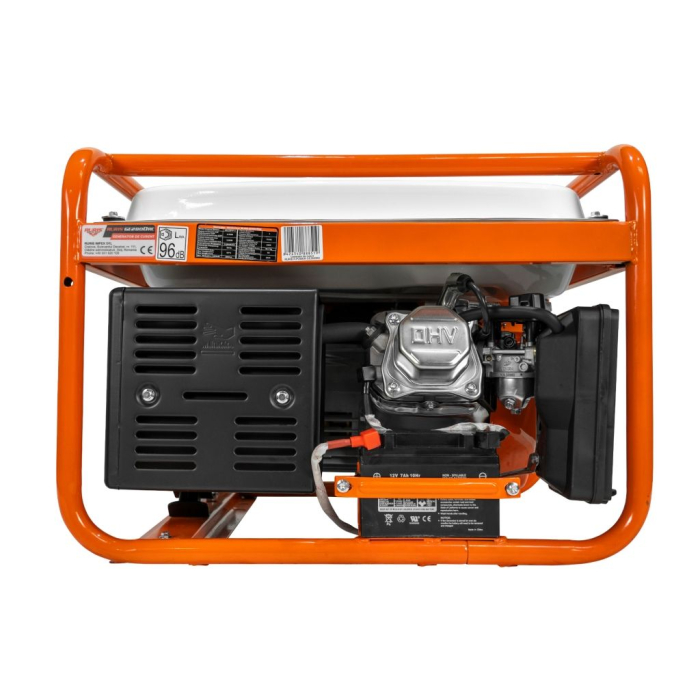 Generator curent ModelR-Power GE 2800RC, 2800W, AVR, pornire electrică + telecomandă, benzină, 230V, motor 4 timpi, cupru, 2 prize, ideal uz casnic și șantier [6]