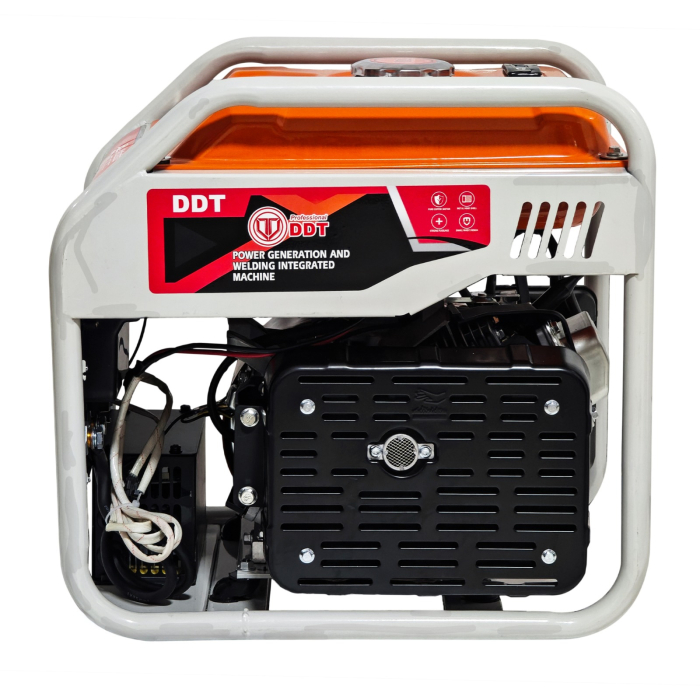 Generator de curent cu sudură DDT MY5000, 5.5 kW, 300A, Motor 4 timpi benzină, AVR, 230V, LED Display [5]