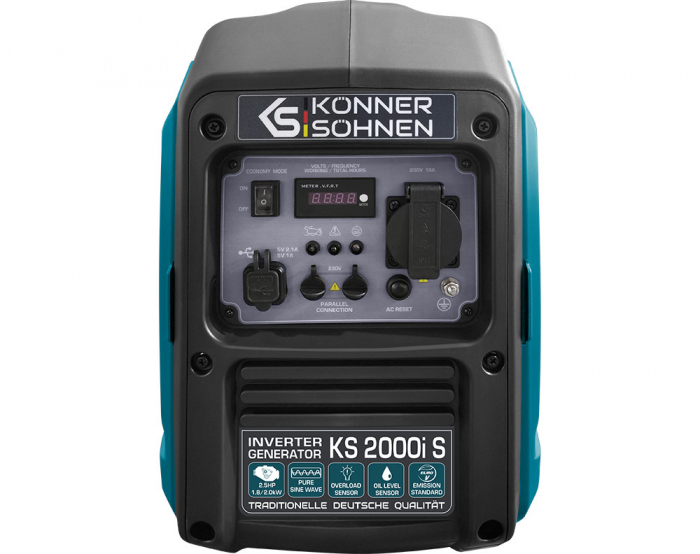 Generator de curent 2.0 kW inverter - benzina - insonorizat - Konner & Sohnen - KS-2000i-S [3]