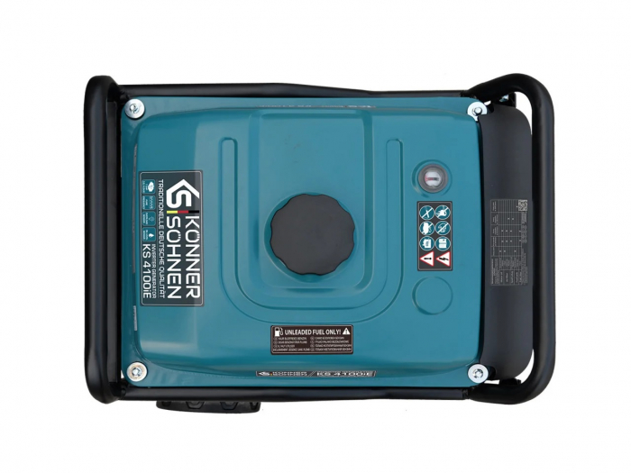 Generator de curent 4 Kw, inverter, benzina, KONNER & SOHNEN - KS-4100IE, putere motor 7.5 cp / 223 cmc [4]