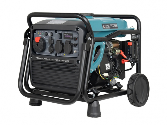 Generator de curent 4 Kw, inverter, benzina, KONNER & SOHNEN - KS-4100IE, putere motor 7.5 cp / 223 cmc [5]