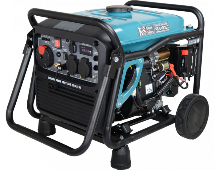 GENERATOR DE CURENT 4 KW INVERTER - HIBRID (GPL + BENZINA) - KONNER & SOHNEN - KS-4100IEG [2]