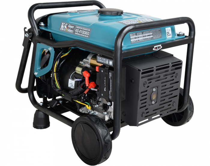 GENERATOR DE CURENT 4 KW INVERTER - HIBRID (GPL + BENZINA) - KONNER & SOHNEN - KS-4100IEG [3]