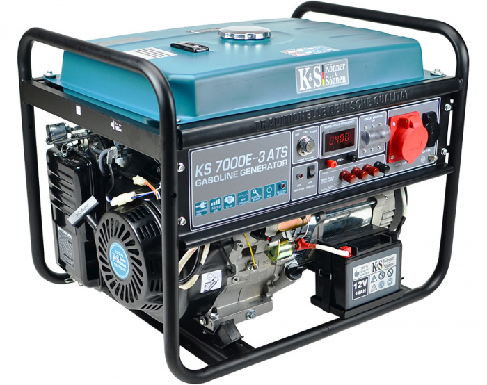 Generator de curent 5.5 kW benzina PRO - Konner & Sohnen - KS-7000E-3-ATS [2]