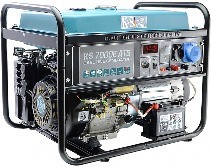Generator de curent 5.5 kW benzina PRO - Konner & Sohnen - KS-7000E-ATS [2]