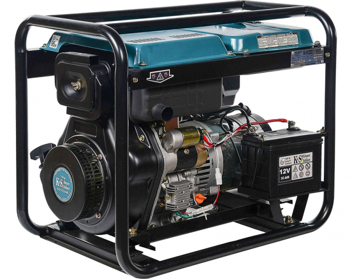 Generator de curent 6.5 kW diesel - Heavy Duty - Konner & Sohnen - KS-8100DE-1/3-HD-ATSR [4]