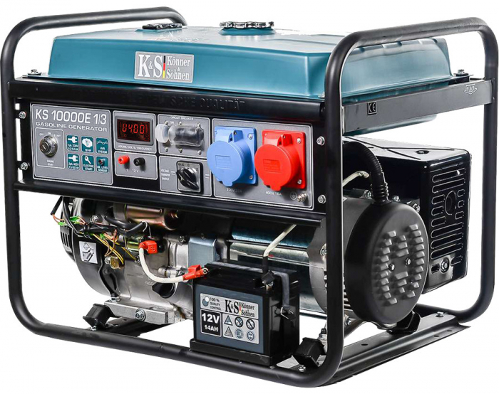 Generator de curent 8 kW benzina PRO - Konner & Sohnen - KS-10000E-1/3 [2]