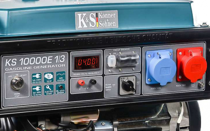 Generator de curent 8 kW benzina PRO - Konner & Sohnen - KS-10000E-1/3 [6]