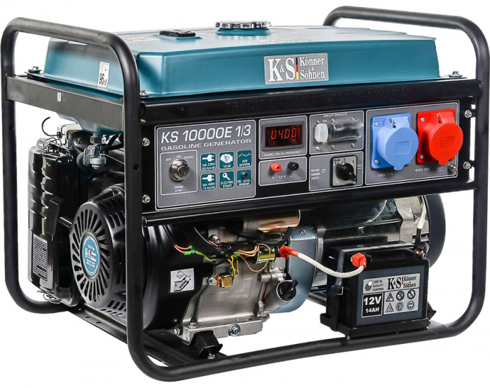 Generator de curent 8 kW benzina PRO - Konner & Sohnen - KS-10000E-1/3 [3]