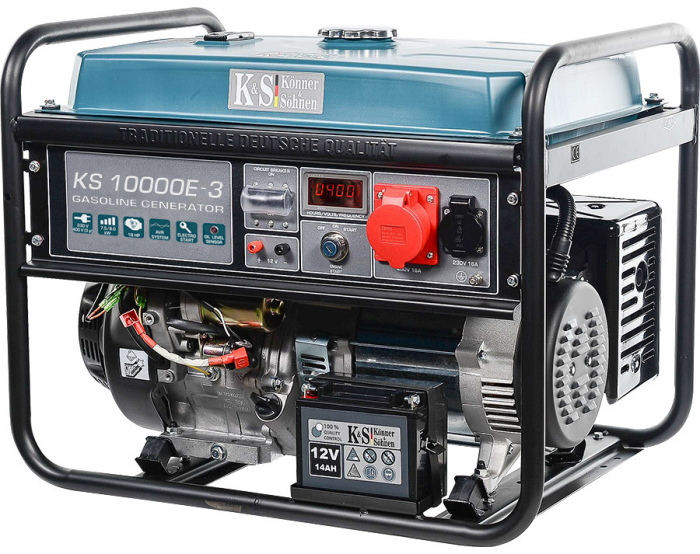 Generator de curent 8 kW benzina PRO - Konner & Sohnen - KS-10000E-3 [2]