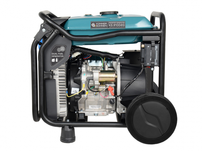 GENERATOR DE CURENT 8 KW INVERTER - HIBRID (GPL + BENZINA) - KONNER & SOHNEN - KS-8100IEG [5]