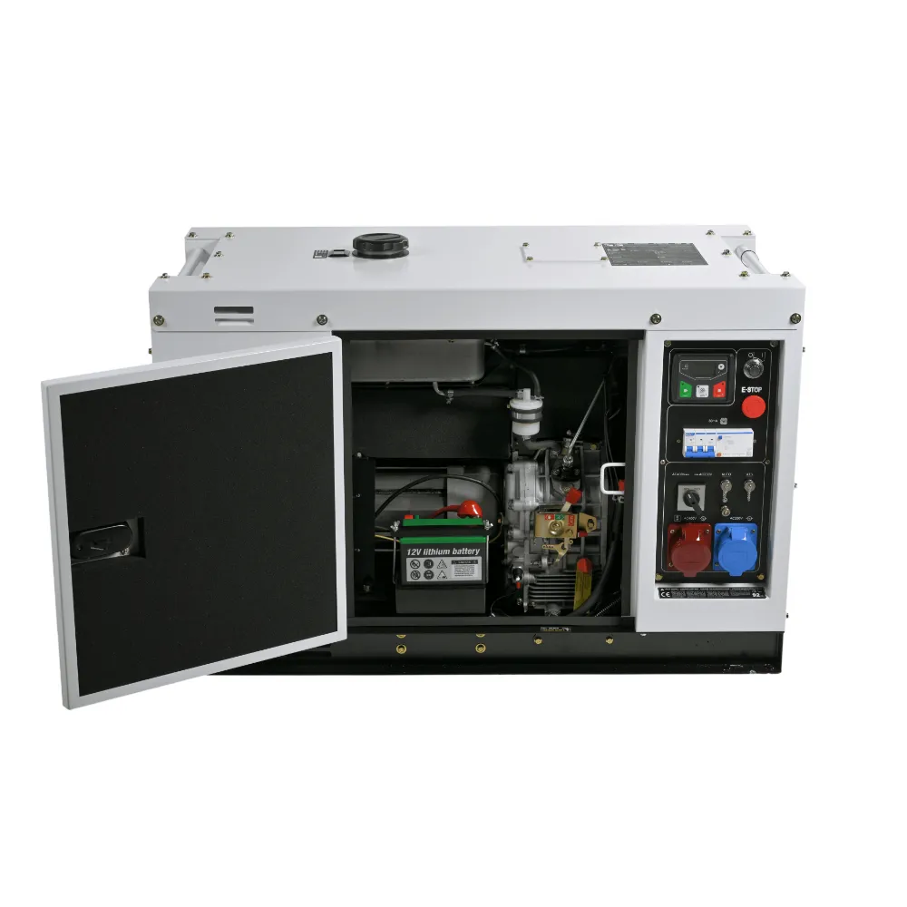 Generator de curent cu motor diesel Hyundai DHY-10000SE-T, putere 10 kVa, putere motor 14.4 CP [7]