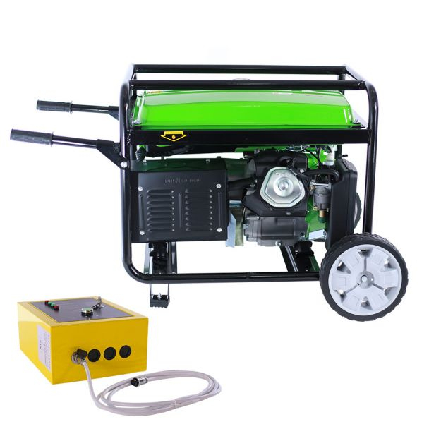 Generator de curent pe benzina Greenfield G-EC11000PEW3-C+ATS_11000, portabil, 400/230V, 9.2 kVA, pornire electrica automatizata, cu panou ATS [4]