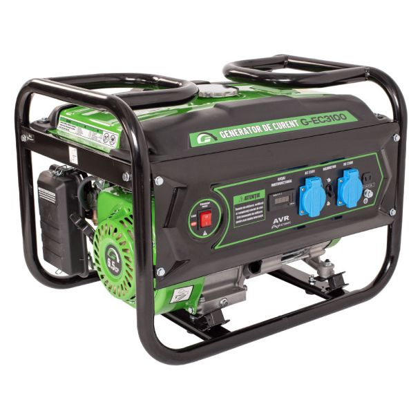 Generator de curent pe benzina Greenfield G-EC3100, portabil, monofazat, putere 2.3 kVA [3]
