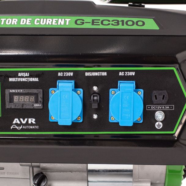 Generator de curent pe benzina Greenfield G-EC3100, portabil, monofazat, putere 2.3 kVA [8]