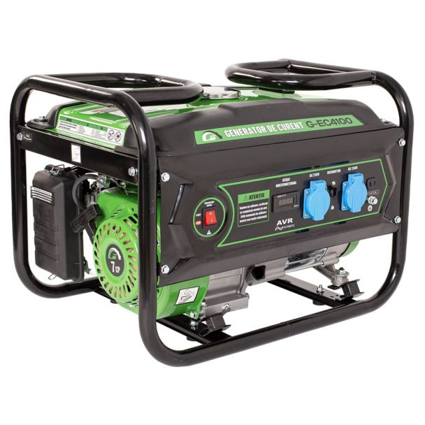 Generator de curent pe benzina Greenfield G-EC4100, portabil, monofazat, 3 kVA [3]