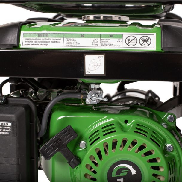 Generator de curent pe benzina Greenfield G-EC4100, portabil, monofazat, 3 kVA [6]