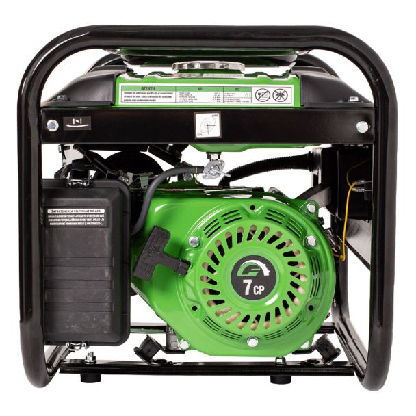 Generator de curent pe benzina Greenfield G-EC4600, portabil, monofazat, 3.3 kVA [10]