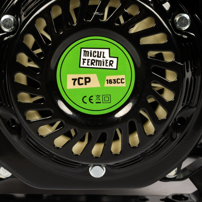 Generator de curent pe benzina Micul Fermier, MF-3500, 2800W, 4Cp monofazat, benzina, alerta nivel ulei, protectie suprasarcina, autonomie 6 ore [5]
