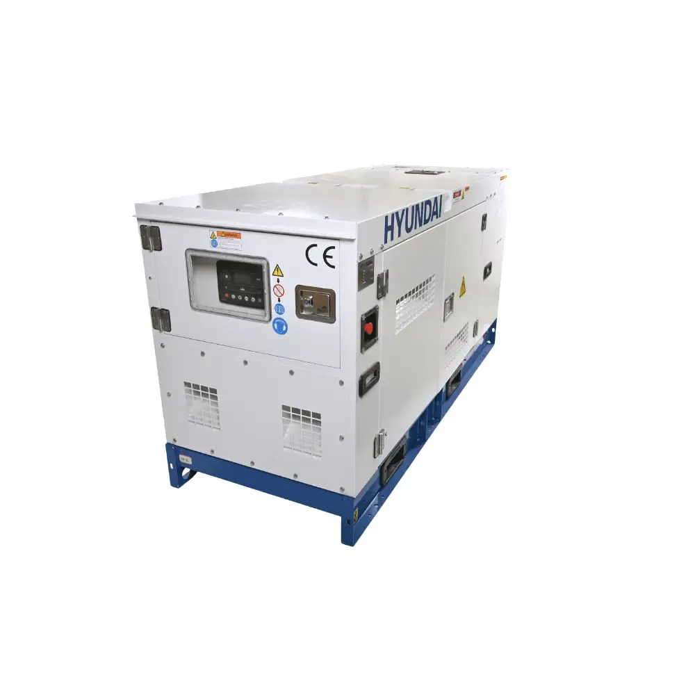 Generator Diesel Trifazat Hyundai DHY100L, 80 kW / 100 kVA Nominal, 88 kW / 110 kVA Maxim, 400/230 V, Motor YTO Turbo Intercooler, AVR, Pornire Electrică, Insonorizat [2]