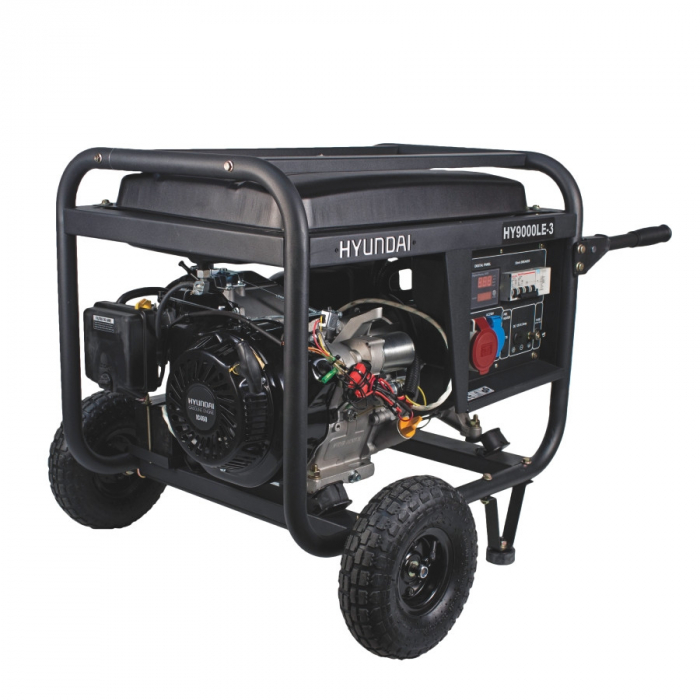 Generator de curent trifazic 8 kw, HYUNDAI HY9000LEK-3 [2]