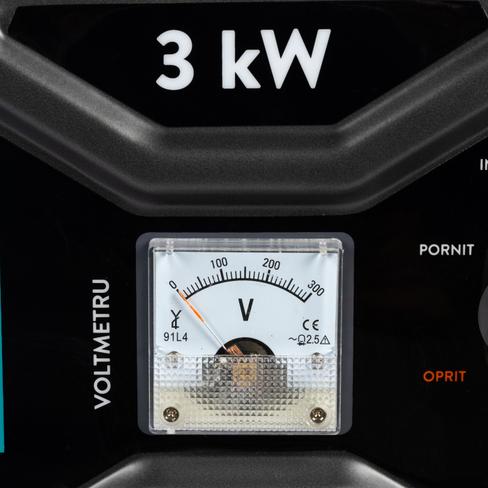 Generator Detoolz 3kW, 7CP, Benzină, 208CC, 2800W, Rezervor 15L, pornire la buton, 4T OHV, IP23 [9]