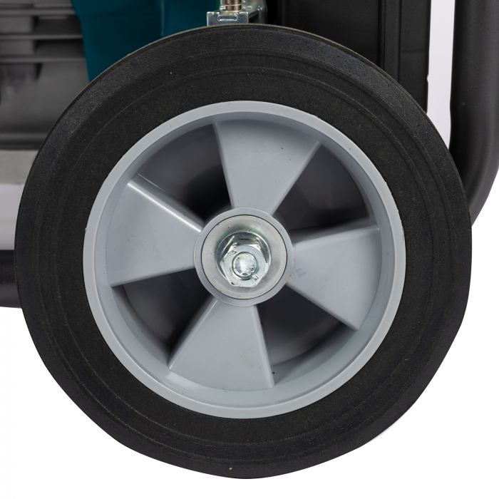 Generator Detoolz 5.5kW, 13CP, 389CC, Benzină, 25L, 4T OHV, IP23, Pornire la buton, Cu Roti [14]