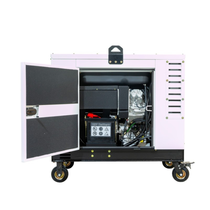 Generator Diesel Insonorizat, ITC Power DG20000SE-T, Monofazat/Trifazat, 18.8 kVA / 14 kW, 230V/400V, Motor 25.8 CP, AVR, Pornire Electrica, Euro 5 [6]
