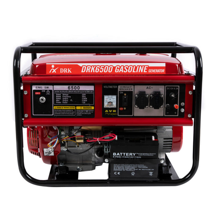Generator electric DRK, 5500W, 7.5cp, stabilizator de tensiune (AVR) [2]