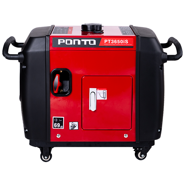 Generator Inverter Ponto PT3650iS, 3,2 kW, 230V, Motor 4T, Rezervor 17L, Roți Transport, Silențios [2]