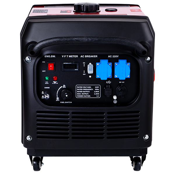 Generator Inverter Ponto PT3650iS, 3,2 kW, 230V, Motor 4T, Rezervor 17L, Roți Transport, Silențios [3]