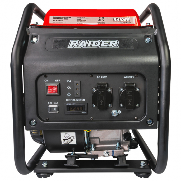 Generator pe Benzină 4.2kW Inverter RD-GG20 - Performanță Superioară, Economie de Combustibil și Design Compact [4]