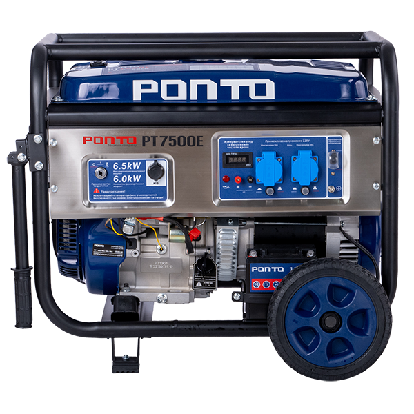 Generator pe benzina Ponto 7500Е XD, putere maxima 6,5 kW, putere motor 15 Cp [2]