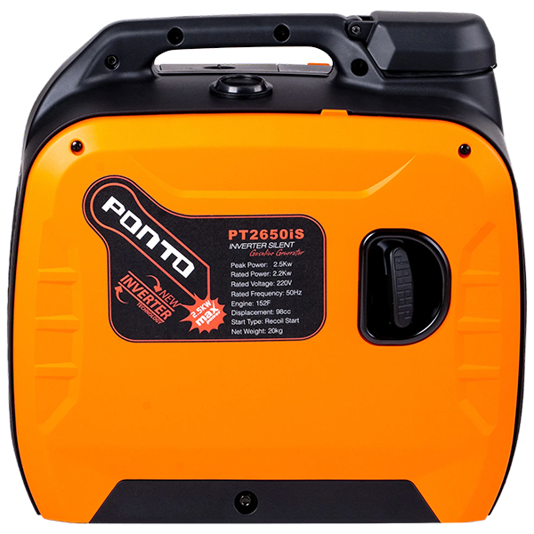 Generator pe benzina tip inverter Ponto PT2650iS, 2.5 kw, 98 cm³, rezervor 6.5 L [4]