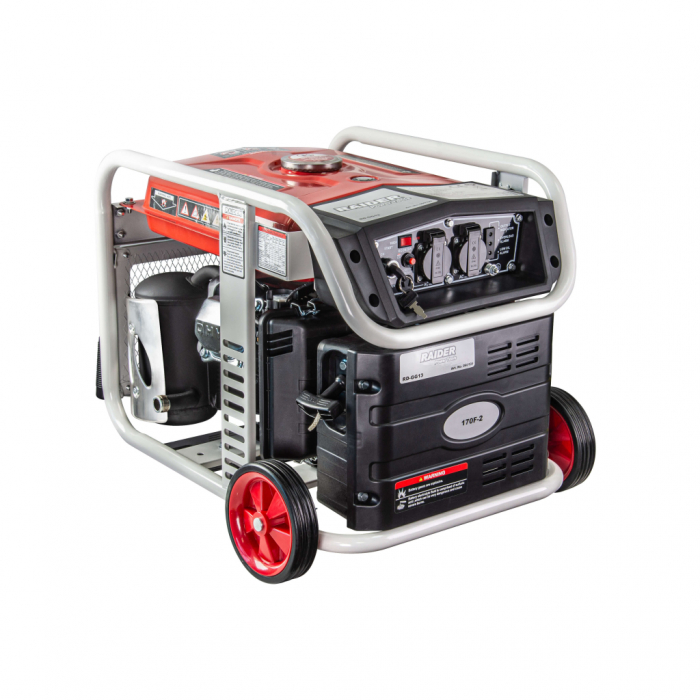 Generator Raider in 4 timpi 4.5kW inverter pornire electrica RD-GG13 [4]