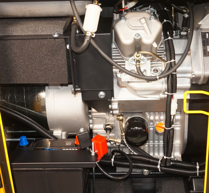 Generator Stager YDE15000T3 insonorizat 14kVA, 19A, 3000rpm, trifazat, diesel, pornire electrica [4]