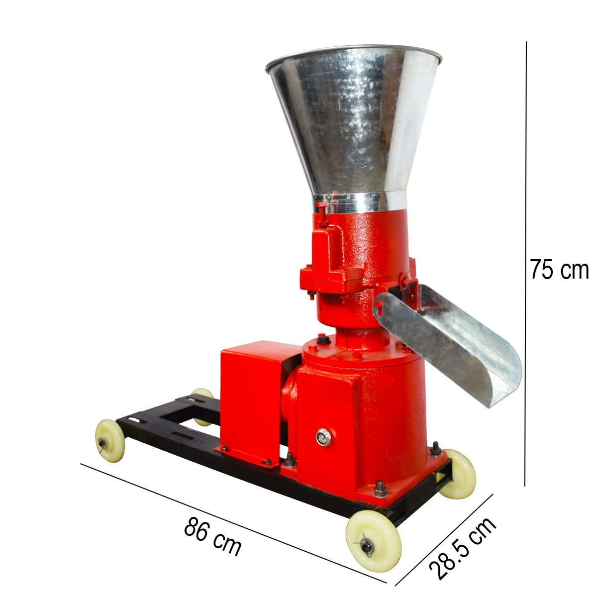 Granulator Furaje Rusia KL-140 cu 3 matrite (fara motor) Motor potrivit 4kw/1500RPM/380V/140kg/h [7]