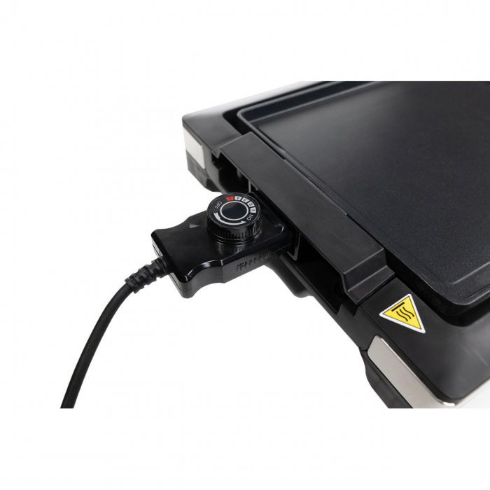 Gratar electric Vivax EG-5010X, 2200 W, Termostat detasabil, Tava curatare detasabila, Suprafata gratar / plita [6]