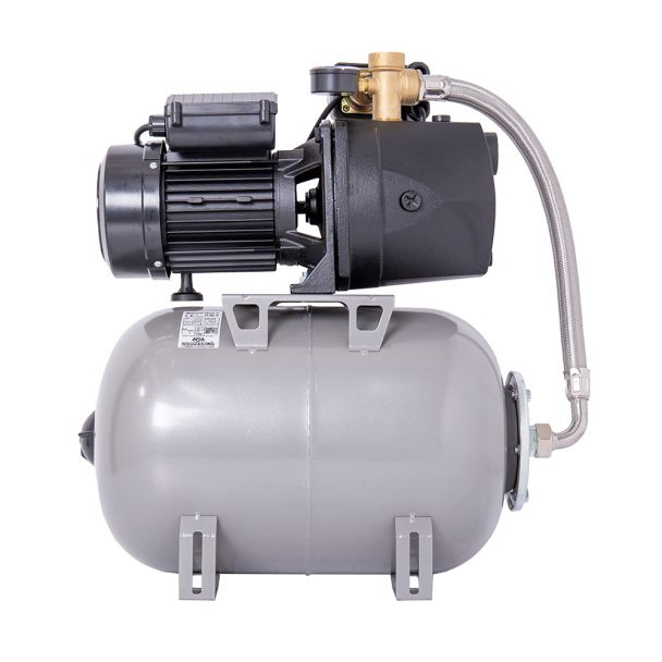 Hidrofor cu pompa autoamorsanta Wasserkonig FL415725, fonta, putere 800 W, debit 3420 l/h, inaltime refulare 41 m, vas de expansiune 24 l [3]