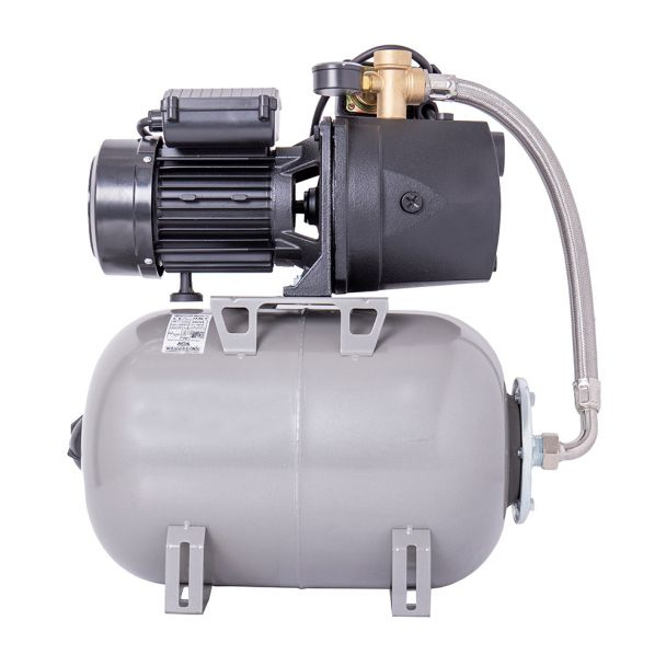 Hidrofor cu pompa autoamorsanta Wasserkonig FL477325, fonta, putere 1000 W, debit 4380 l/h, inaltime refulare 47 m, vas de expansiune 24 l [3]