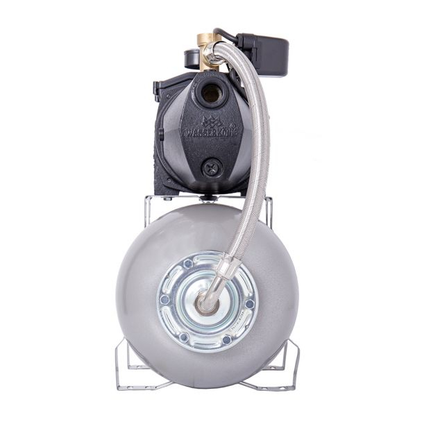Hidrofor cu pompa autoamorsanta Wasserkonig FL477325, fonta, putere 1000 W, debit 4380 l/h, inaltime refulare 47 m, vas de expansiune 24 l [4]