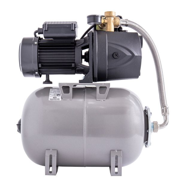 Hidrofor cu pompa autoamorsanta Wasserkonig FL528625, fonta, putere 1250 W, debit 5160 l/h, inaltime refulare 52 m, vas de expansiune 24 l [3]