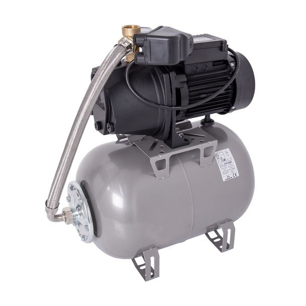 Hidrofor cu pompa autoamorsanta Wasserkonig FS475825, fonta, putere 900 W, debit 3480 l/h, inaltime refulare 47 m, vas de expansiune 24 l [3]
