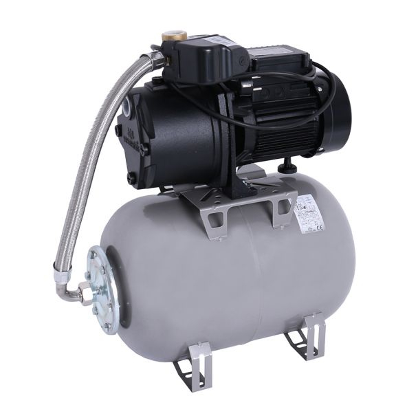 Hidrofor cu pompa autoamorsanta Wasserkonig FS536625, fonta, putere 1100 W, debit 3960 l/h, inaltime refulare 53 m, vas de expansiune 24 l [3]