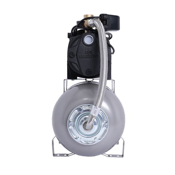 Hidrofor cu pompa autoamorsanta Wasserkonig FS536625, fonta, putere 1100 W, debit 3960 l/h, inaltime refulare 53 m, vas de expansiune 24 l [5]