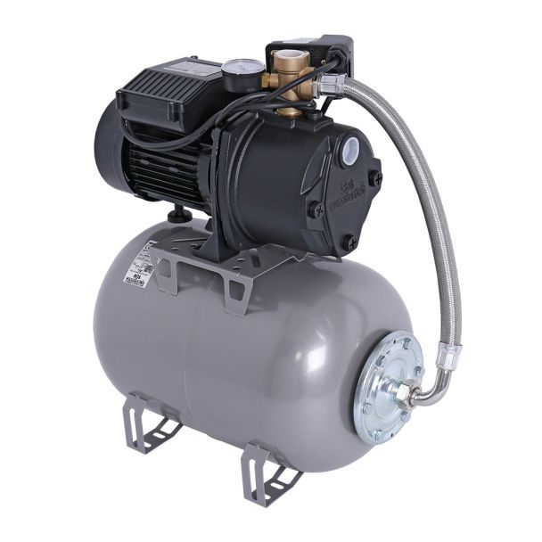 Hidrofor cu pompa autoamorsanta Wasserkonig FS536625, fonta, putere 1100 W, debit 3960 l/h, inaltime refulare 53 m, vas de expansiune 24 l [2]