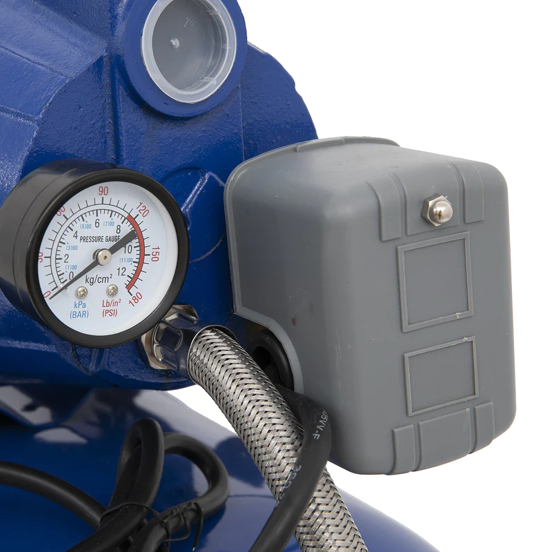 Hidrofor pentru apa DRK, 24L, 1100W, debit 60 l/min, refulare 50m, absorbtie 9m [2]